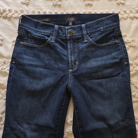 ✨SOLD✨ Nwot NYDJ Size 4P Marilyn Crop Jeans - Picture 3 of 12